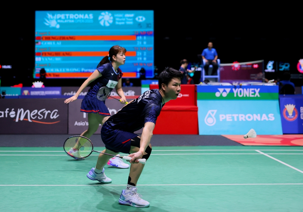 The third seeds face Indonesia’s Jafar Hidayatullah-Felisha Pasaribu for a spot in the semi-finals next. — Bernama file pic