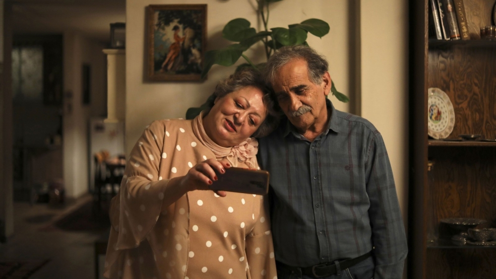 Esmaeel Mehrabi (right) and Lili Farhadpour in 'My Favourite Cake'. — Picture from IMDB