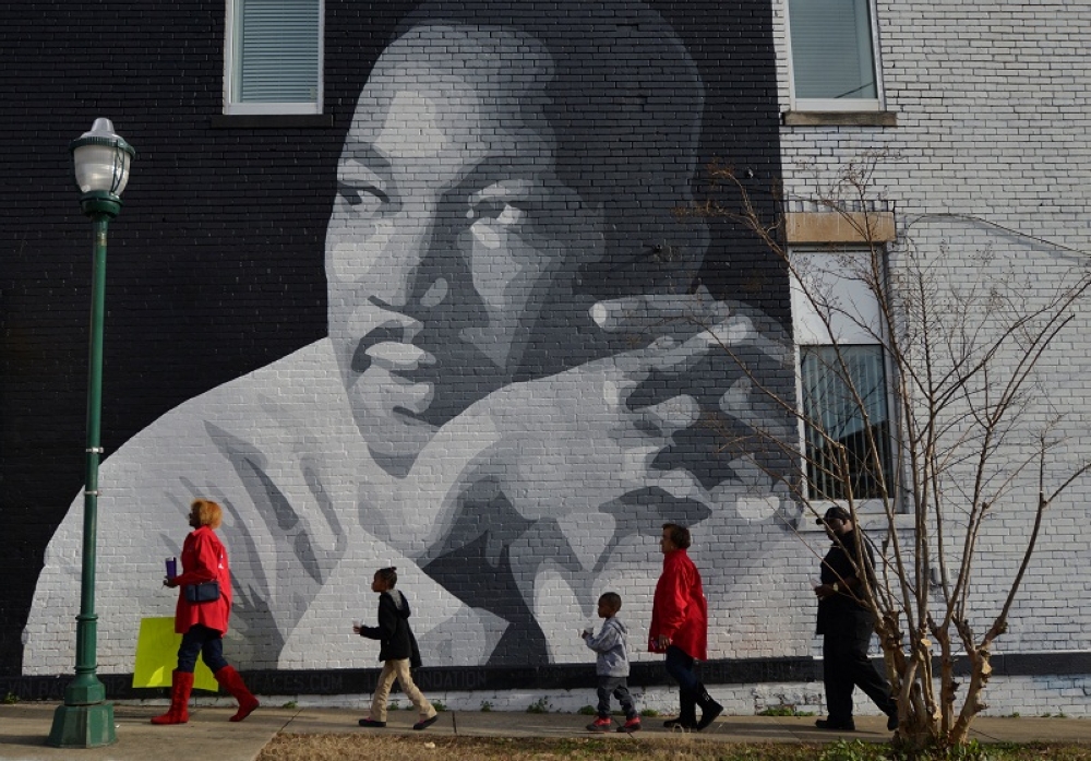 Civil rights leader Martin Luther King Jr was assassinated in April 1968 in Memphis, Tennessee. — Reuters pic