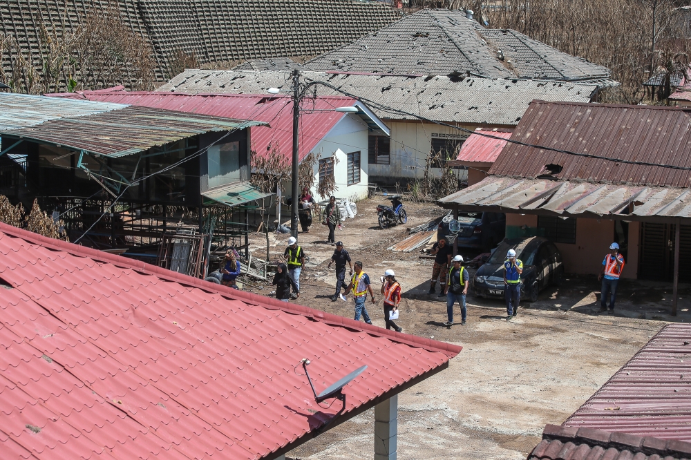 A general view of Kampung Kuala Sungai Baru. — Picture by Yusof Mat Isa
