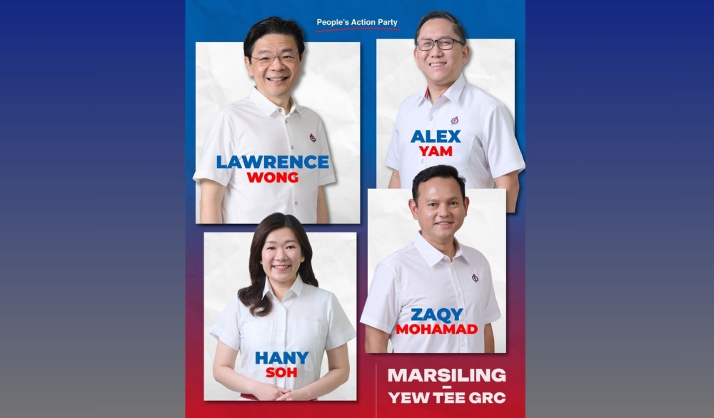 Wong announced today that he will contest together with Senior Minister of State for Defence and Manpower Zaqy Mohamad, North West District Mayor Alex Yam, and Hany Soh in the four-member GRC.