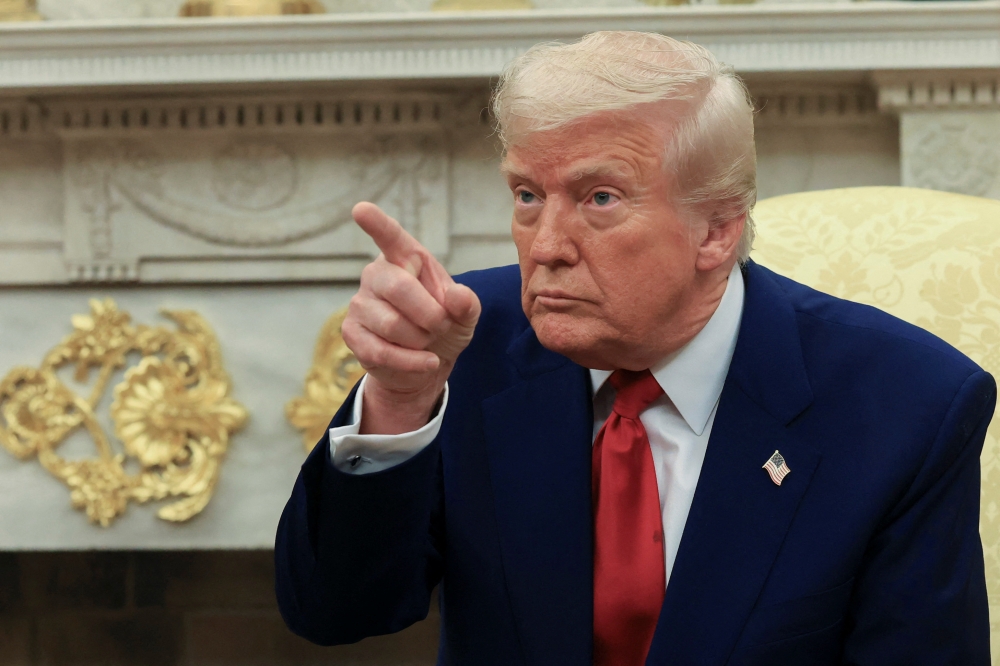 As the world’s largest consumer market, the US wields tariffs like a weapon. — Reuters pic