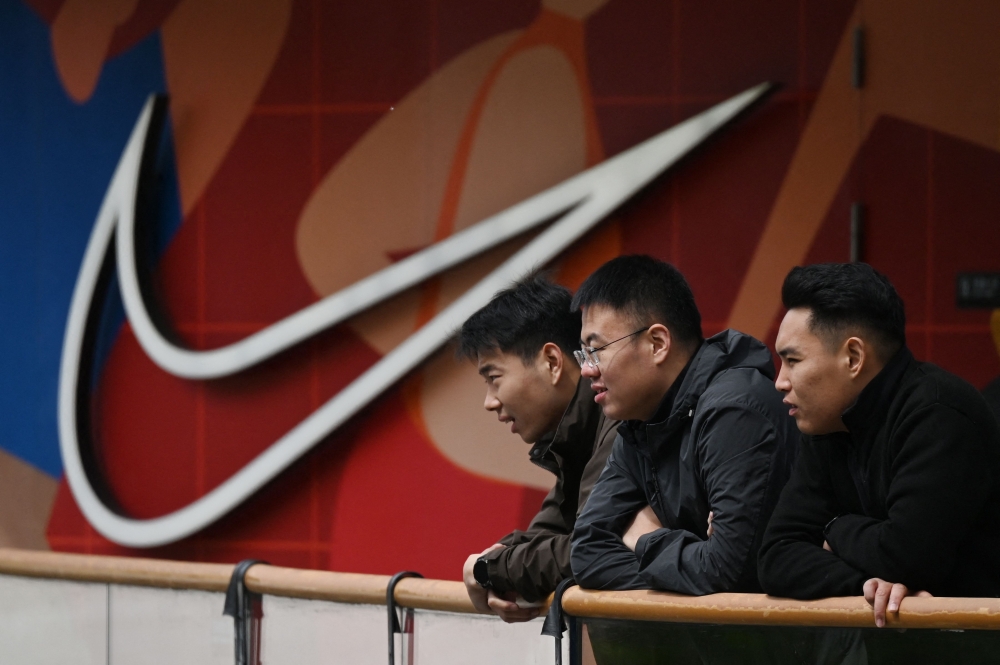 Most Chinese goods still face a blanket 145 per cent levy after the country was excluded from a 90-day tariff reprieve. — AFP pic