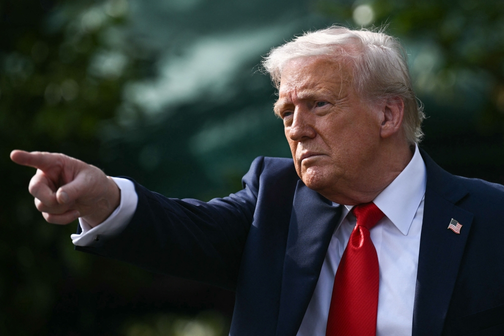 The Trump administration cut $400 million in grants to the private New York school, accusing it of failing to protect Jewish students from harassment as protesters rallied against Israel’s Gaza offensive. — AFP pic