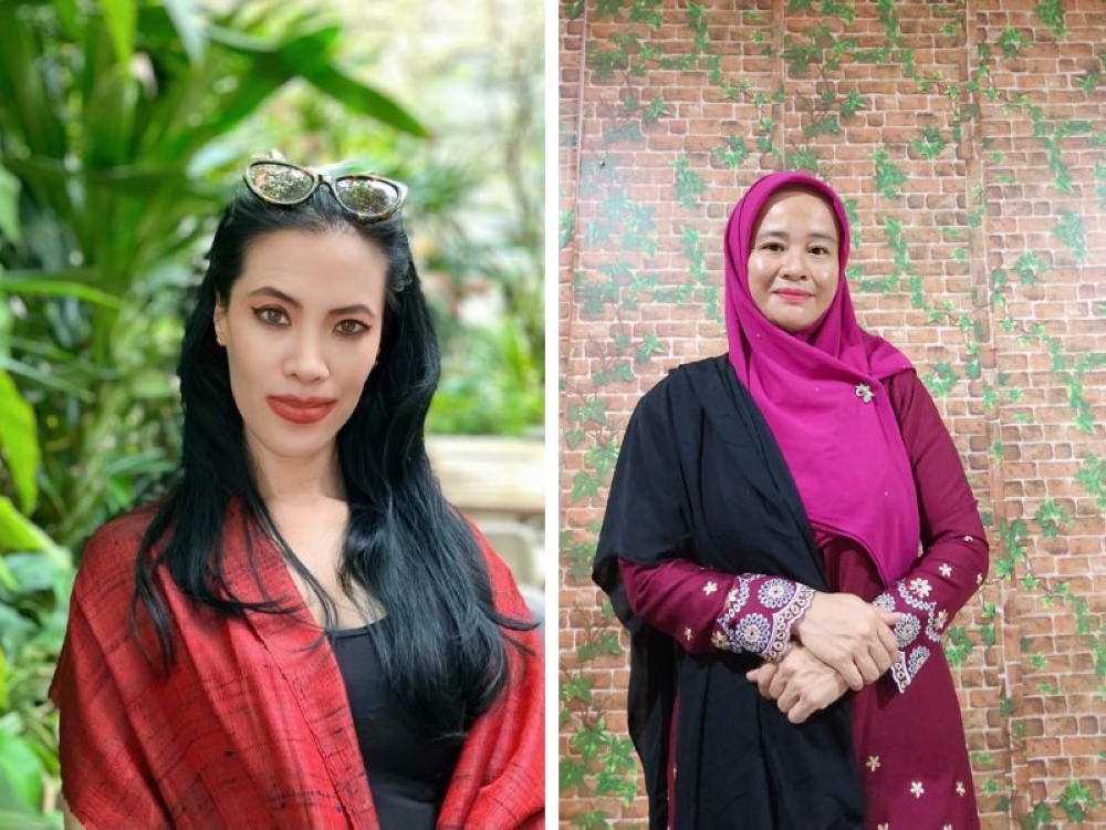 Malaysian writers Pauline Fan (left) and Ruhaini Matdarin. Fan is on an international grant shortlist for her proposal to translate Sabah-born Ruhaini’s WWII-era invasion novel ‘Hari-Hari Terakhir di Jesselton’ from Malay to English. — Pictures courtesy of Pauline Fan