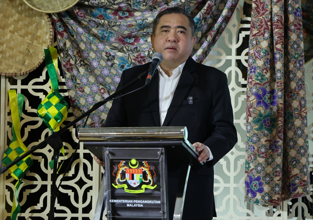 Transport Minister Anthony Loke said Malaysia, which is located in the middle of the strategic route of the Straits of Malacca and the South China Sea, has the advantage of being a link between western and eastern countries. — Bernama pic 