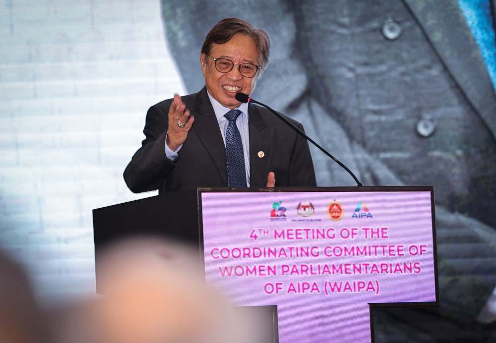 Sarawak Premier Tan Sri Abang Johari Openg said that in Sarawak, women have the qualities, capabilities and representation needed to play a key role in driving the state’s socio-economic transformation. — Bernama pic 