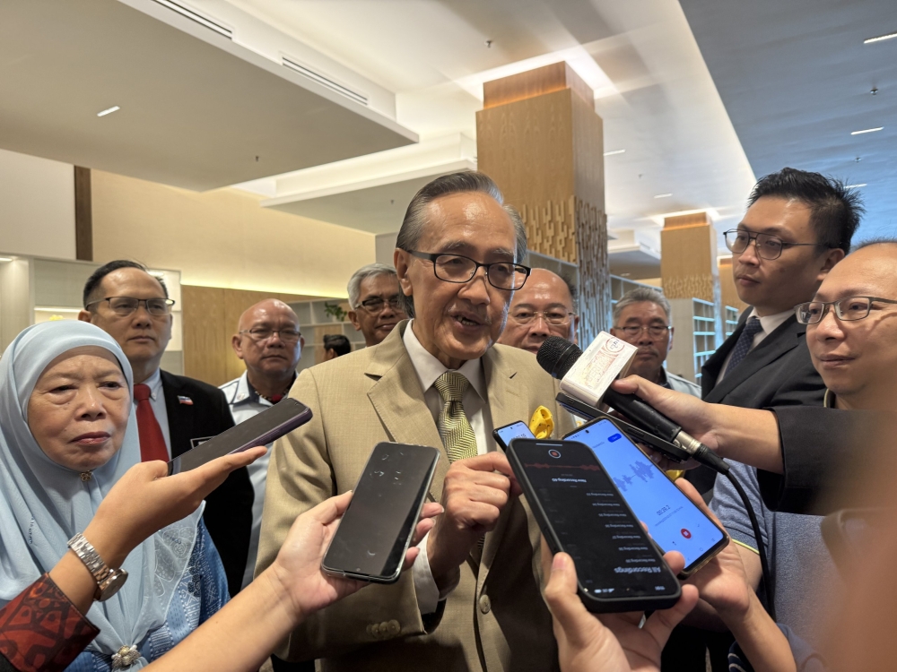 Masidi said there is no real formula to ensure fairness in the challenging task of seat distribution among the eight GRS component parties — only negotiation over coffee. — The Borneo Post file pic