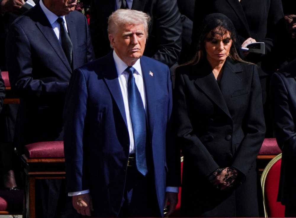 US President DonaldTrump’s second-term 'America First' agenda has alienated friends and emboldened adversaries while raising questions about how far he is prepared to go. — Reuters pic