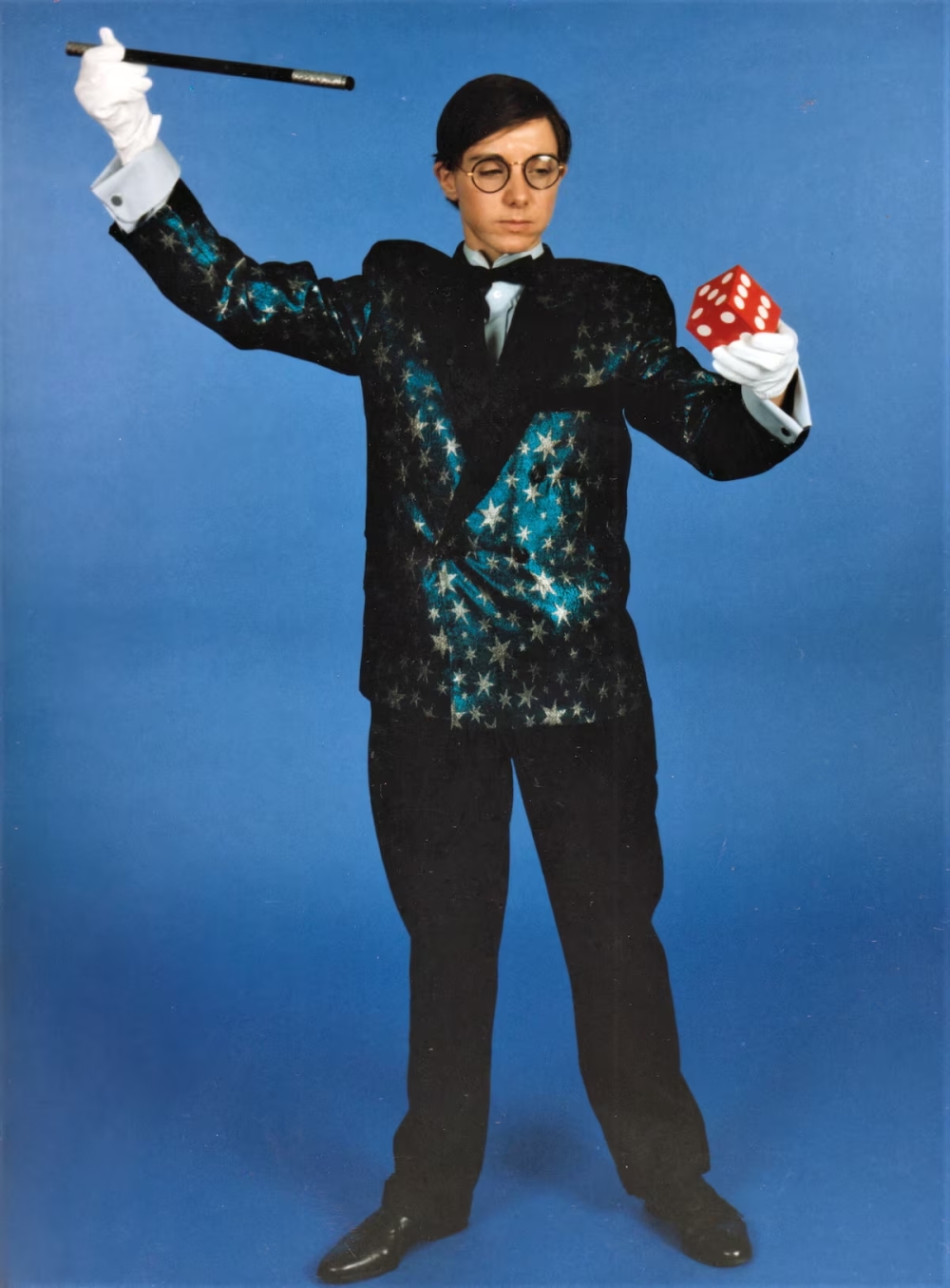 An undated photo of Sophie Lloyd in disguise as Raymond Lloyd, in 1991, obtained by Reuters on April 25, 2025. — Reuters pic