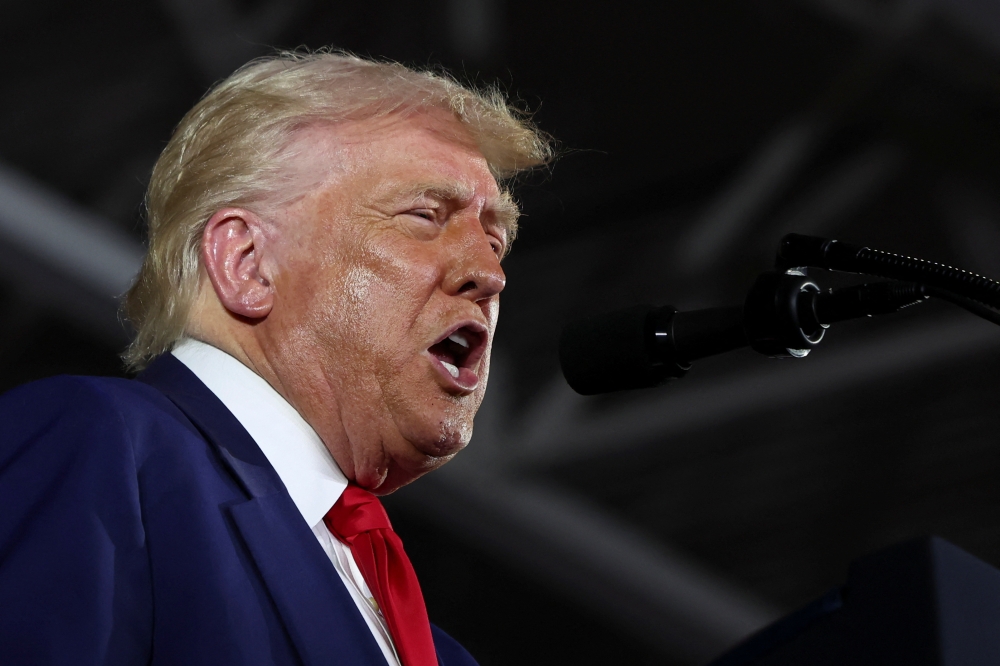 US President Donald Trump had filed a US$10 billion (RM43.2 billion) lawsuit against CBS in October, alleging the network deceptively edited an interview with then-vice president and presidential candidate Kamala Harris. — Reuters pic