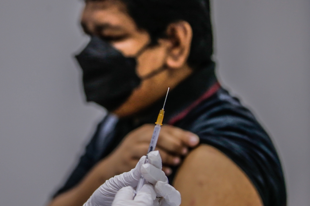 China restated its case that Covid-19 may have originated in the United States in a white paper on its pandemic response released on Wednesday after President Donald Trump’s administration blamed a lab leak in China. ― Picture by Hari Anggara