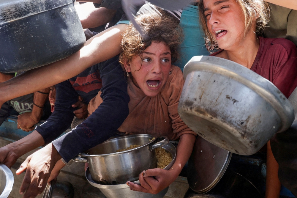 The minds and bodies of children in Gaza are being broken following two months of aid blockade and renewed strikes, the Executive Director of the World Health Organization Emergencies programmes said. — Reuters pic