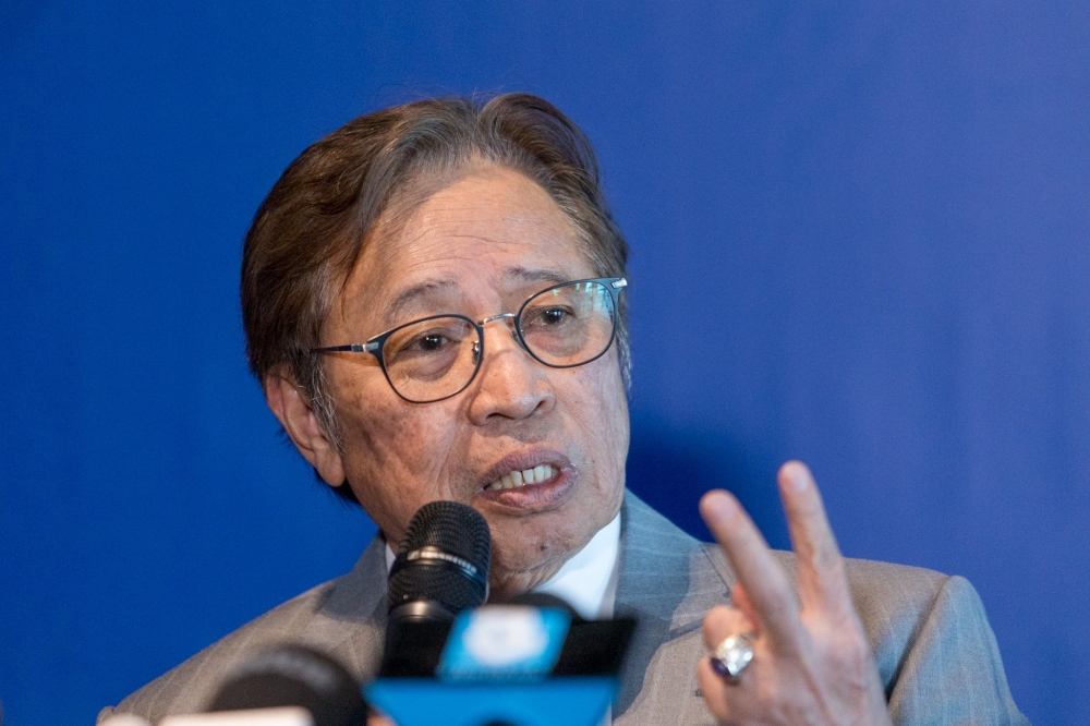 Sarawak Premier Tan Sri Abang Johari Tun Openg said Sarawak does not want to be a mere exporter of raw materials in managing its natural resources and instead wants to create a complete value chain from upstream to downstream. — Picture by Firdaus Latif