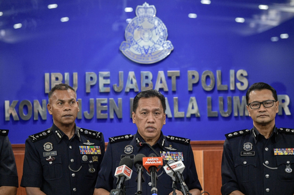 Kuala Lumpur police chief Datuk Rusdi Mohd Isa reportedly said that investigators have yet to find any leads on missing woman Datin Seri Pamela Ling Yueh. — Bernama pic