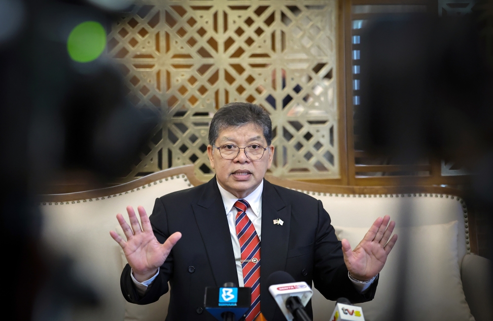 Dewan Rakyat Speaker Tan Sri Johari Abdul stressed the importance of this initiative amid global developments where strong, stable regional partnerships are vital for shared prosperity. — Bernama pic