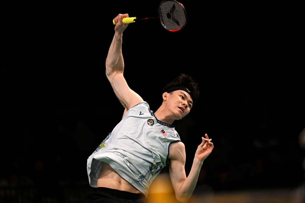 Professional badminton ace Lee Zii Jia and Asian men’s doubles champions Aaron Chia-Soh Wooi Yik are among five contenders shortlisted for the 2024 National Sportsman of the Year award. — AFP pic