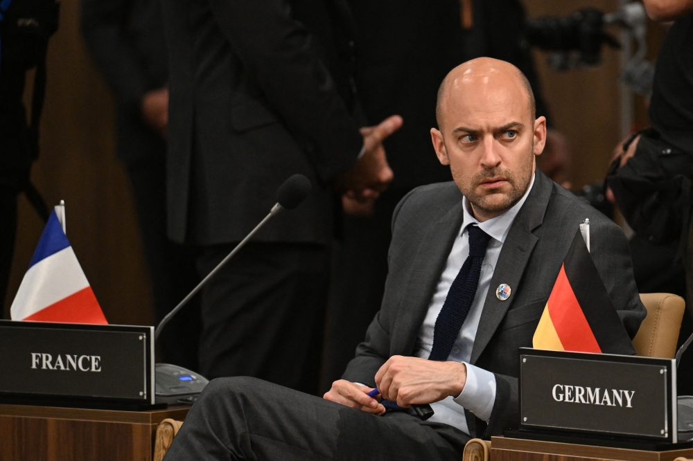 Foreign Minister Jean-Noel Barrot also reaffirmed that Paris backed a Netherlands-led initiative for a review of the cooperation agreement between the European Union and Israel, which could affect political and economic ties. — AFP pic