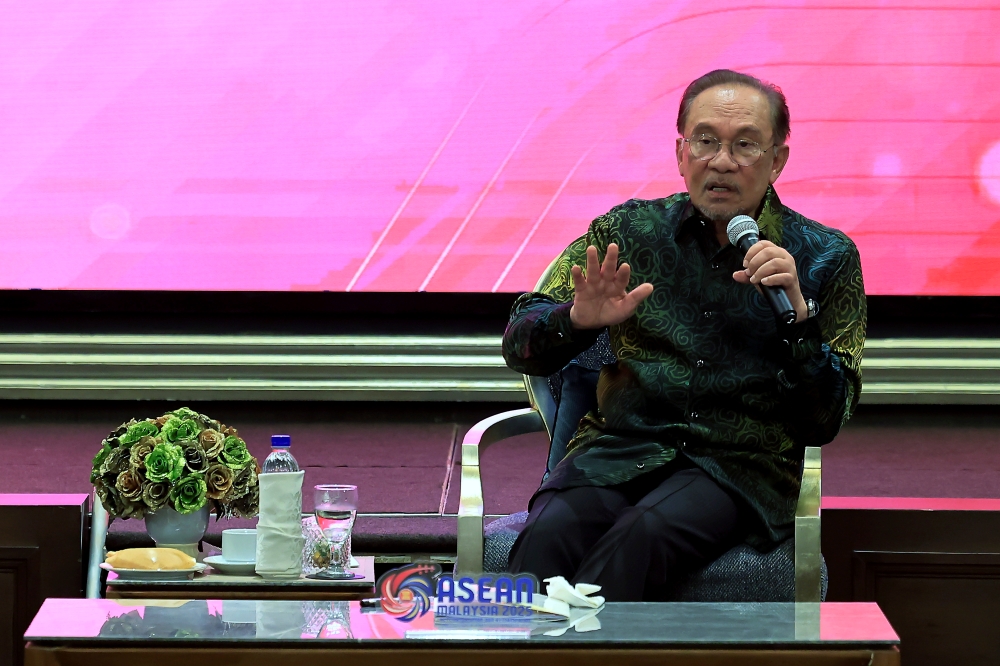 Prime Minister Datuk Seri Anwar Ibrahim who is also PKR president, said the competition for positions in the party should be a process that is capable of strengthening and embracing all capabilities to bolster the party. — Bernama pic