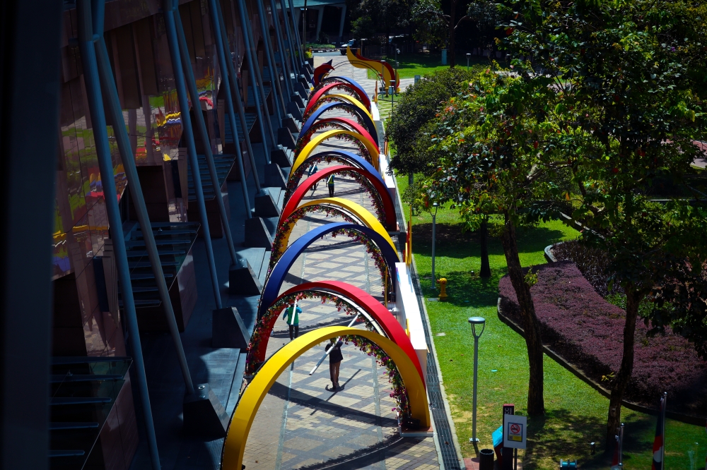 The tunnel has become a symbol of Malaysia’s warm welcome to Asean leaders ahead of the 46th Asean Summit, set to take place on May 26 and 27. — Bernama pic