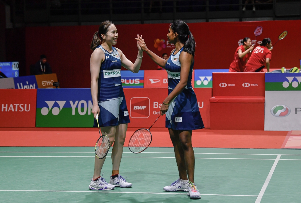 The pair are next scheduled to play against the Hong Kong pair, Lui Lok Lok-Tsang Hiu Yan, in the first round of the 2025 Singapore Open, which will take place from May 27 to June 1. — Bernama pic