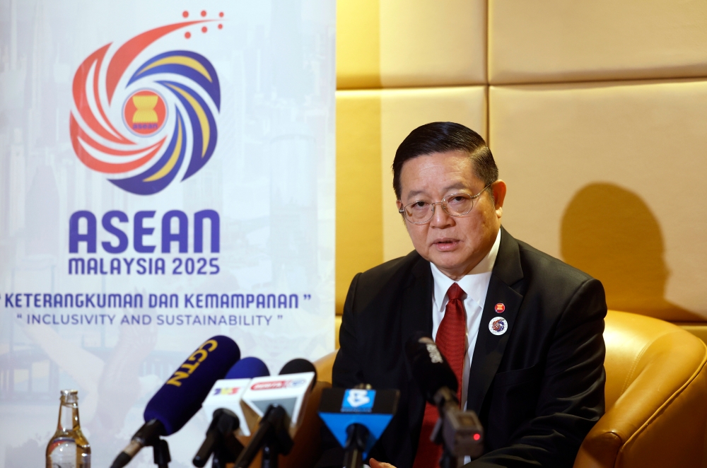 Asean secretary-general Kao Kim Hourn speaks during a news conference held in conjunction with the 46th Asean Summit at the Kuala Lumpur Convention Centre on May 25, 2025. — Bernama pic