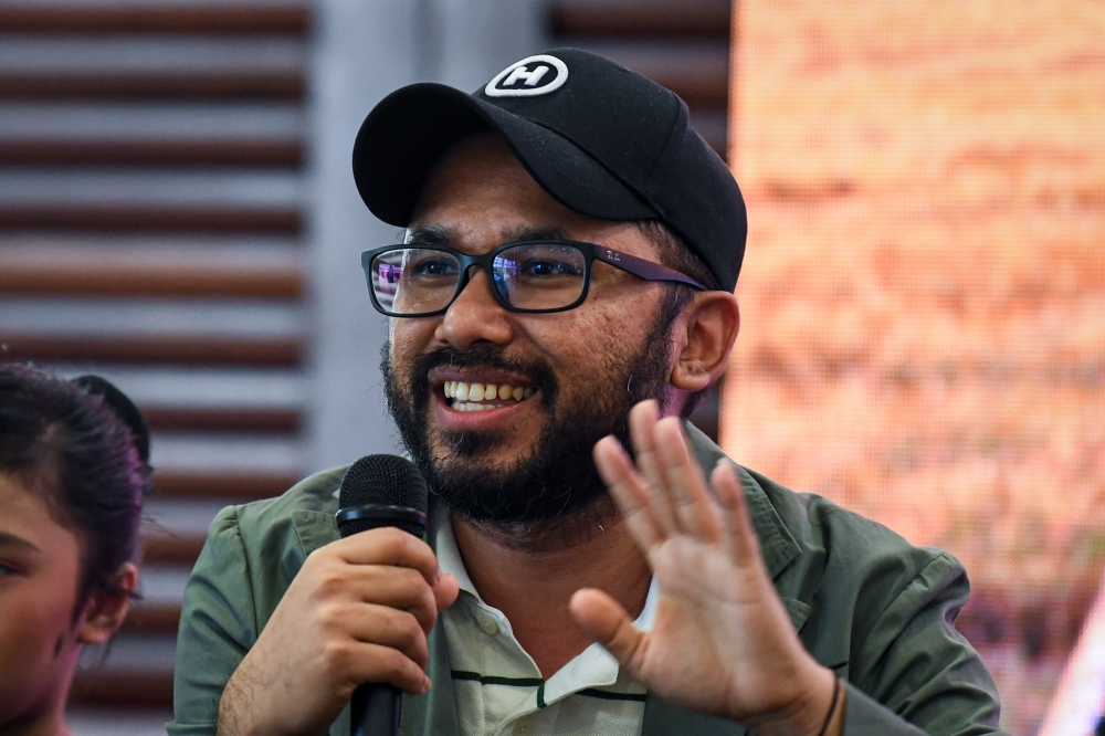 Director Nawfal Zamri speaks during the press conference for ‘Huminodun: The Princess of Nabalu Musical’ in Kuala Lumpur May 26, 2025. — Bernama pic