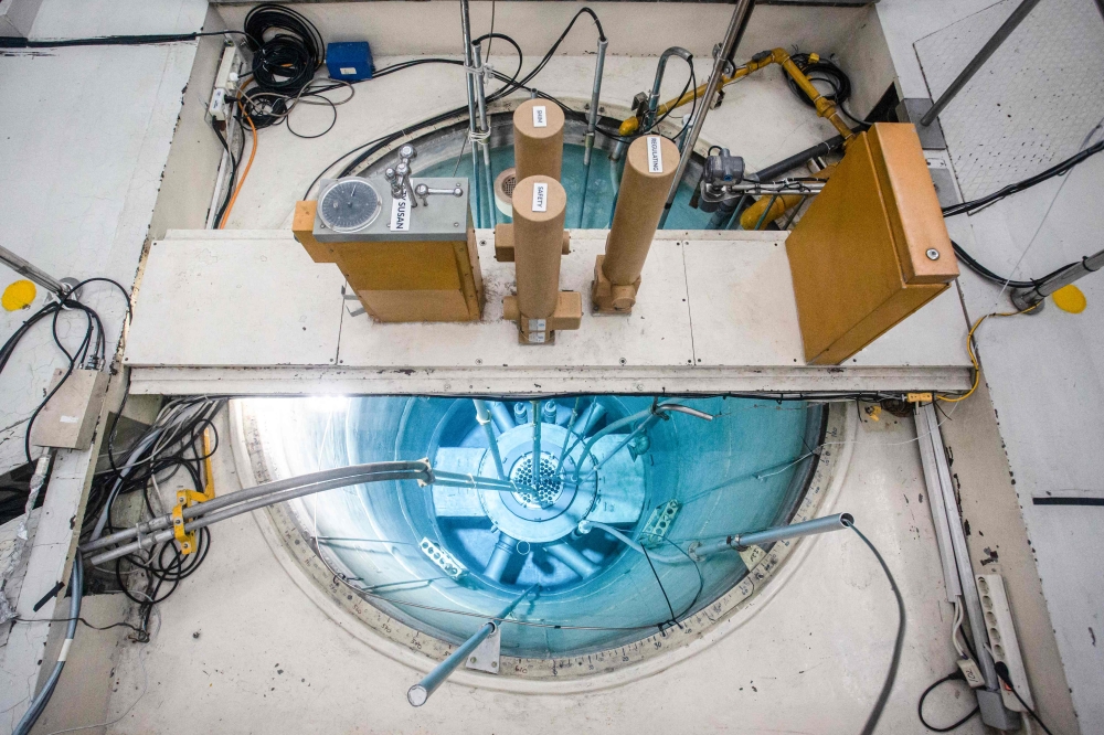 A general view of the nuclear reactor operation chamber at the Kartini Nuclear Reactor of the National Research and Innovation Agency (BRIN) at the Achmad Baiquni Babarsari Science and Education Zone (KSE) in Yogyakarta on May 22, 2025. — AFP pic