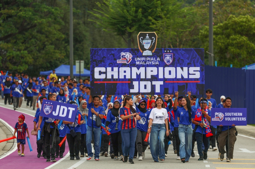 Arykummara said the idea to name their rocket Rimau-1 came from the Johor Darul Ta’zim football club, which features a tiger as its emblem. — Bernama pic