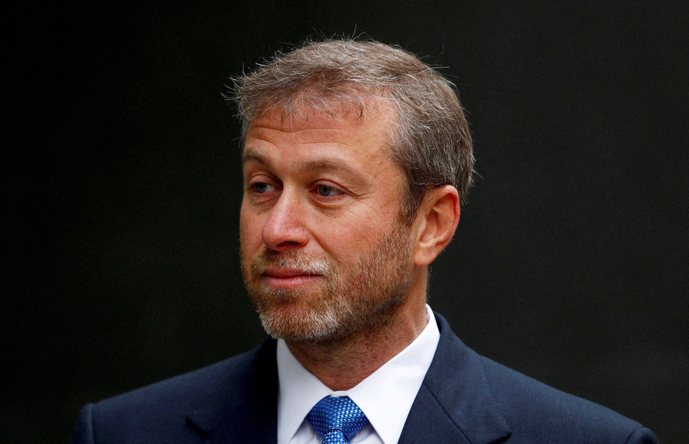 Russian billionaire and former owner of Chelsea football club Roman Abramovich. — Reuters pic