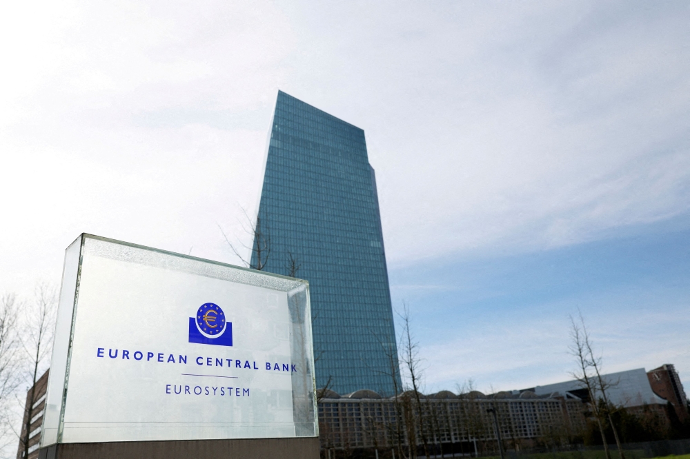 The ECB has cut rates seven times in 13 months as inflation eased from post-pandemic highs, seeking to prop up a euro zone economy that was struggling even before erratic US economic and trade policies dealt it further blows. ― Reuters pic