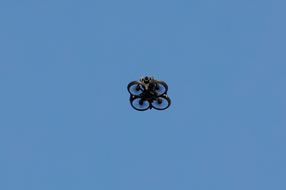 A Ukrainian drone attack on Moscow forced the closure of two airports, with Russian air defences destroying nine drones, mayor Sergei Sobyanin said. — Reuters pic