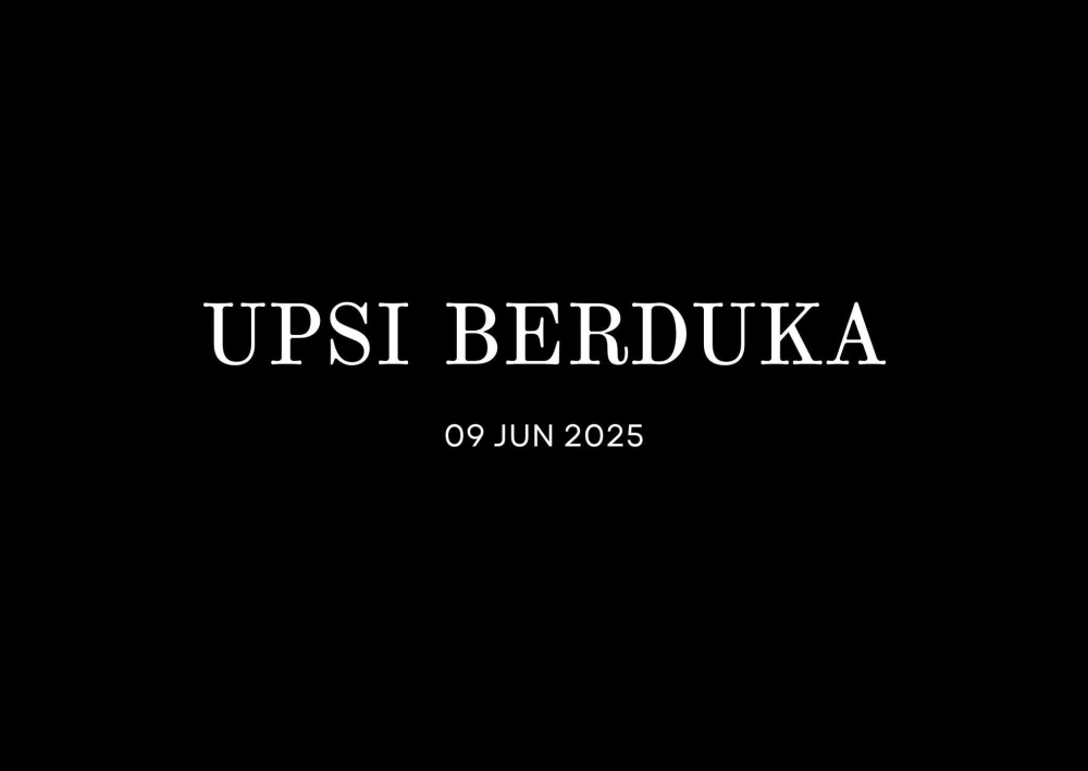 A screenshot of the official UPSI Facebook account on June 9, 2025, following a fatal collision between the university bus and a Perodua Alza, on the East-West Highway near Tasik Banding, Gerik in Perak that has killed at least 15 people and injured several more.