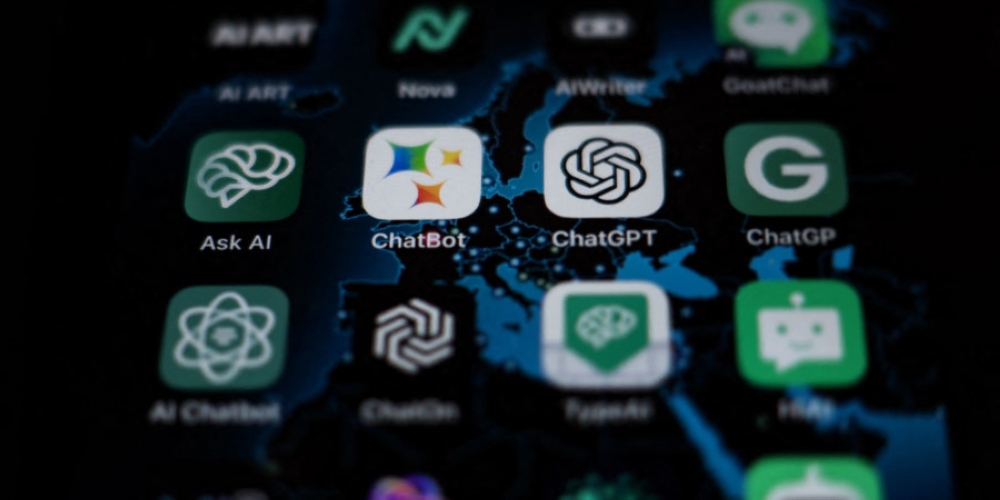 Tech-giants including Google, Microsoft and Amazon will team up with UK government to train 7.5 million workers in AI skills — AFP pic