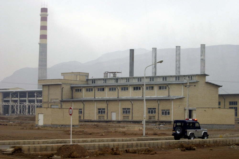 This picture shows a general view of an Uranium Conversion Facility (UCF) in Isfahan on November 20, 2004. Israel unleashed a wave of strikes on Iran yesterday, hitting about 100 targets including nuclear facilities and military command centres, and killing senior figures, among them the armed forces chief and top nuclear scientists. — AFP pic