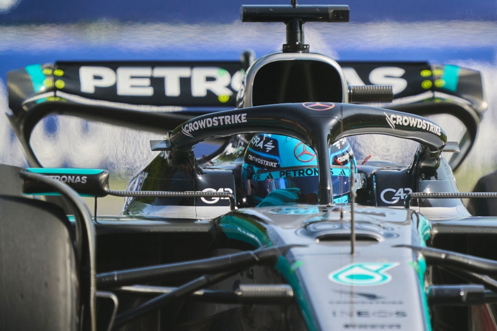 Mercedes’ Russell’s flying lap earns Canadian GP pole, takes playful ...