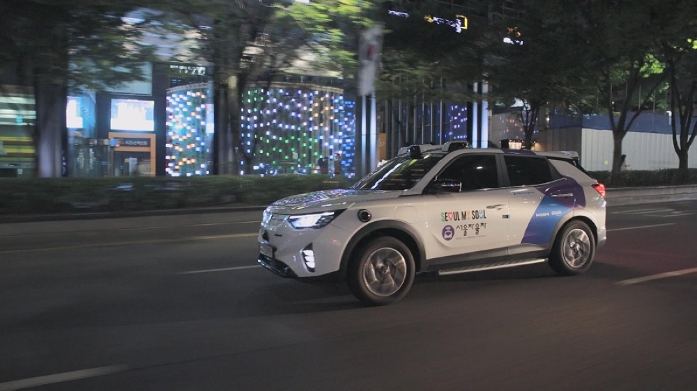 The Seoul city government said on Sunday it will expand the late-night operation of unmanned taxis to include all of Seoul’s Gangnam district. — Picture courtesy of Seoul Metropolitan Government