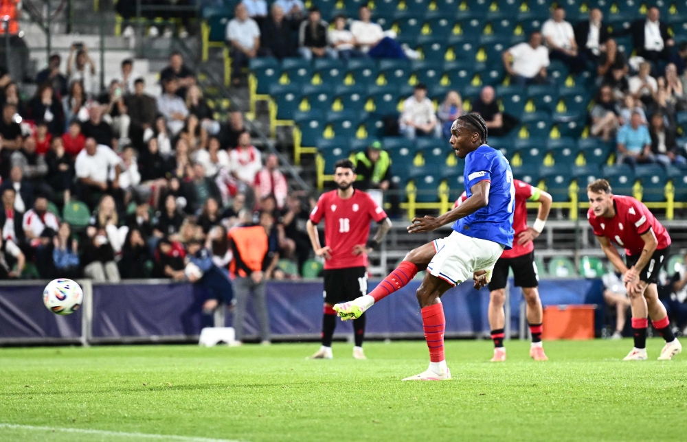 Tottenham have signed French youngster Mathys Tel on a permanent deal from Bayern Munich after his loan spell at the Europa League winners, the two clubs said on Sunday. — AFP pic