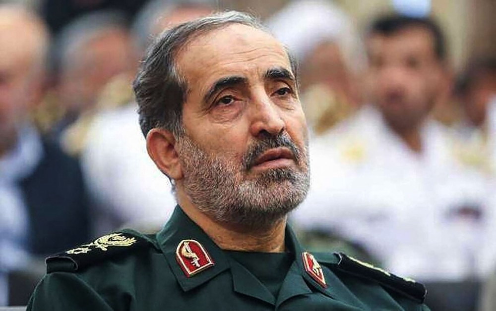 An undated handout picture made available by Iran's Supreme Leader Office on June 17, 2025 shows Iranian Revolutionary Guard Corps (IRGC) Major General Ali Shadmani at an official function in Tehran. The Israeli military said on June 17 it killed Iran's top military commander, Ali Shadmani, in an overnight strike, calling him the closest figure to supreme leader Ayatollah Ali Khamenei. — Khamenei.IR/HO/AFP pic 