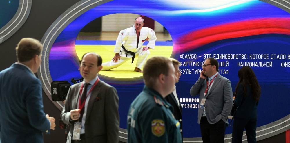 Putin dismisses Nato buildup as no threat to Russia, vows more gains in Ukraine