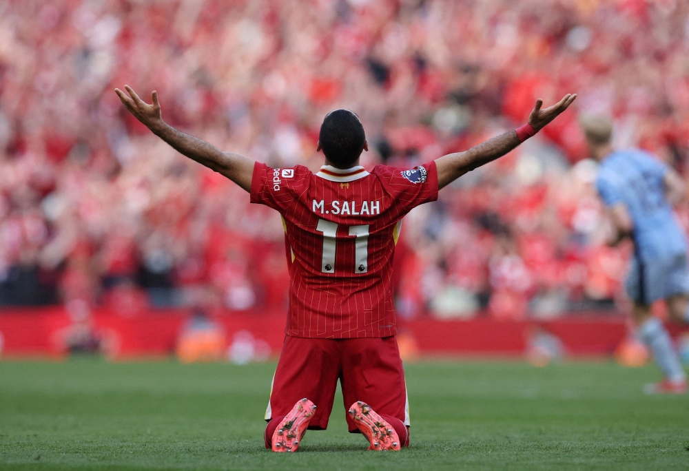 The 33-year-old played a key role in Liverpool’s Premier League title triumph last season with 29 goals and 18 assists. — Reuters pic
