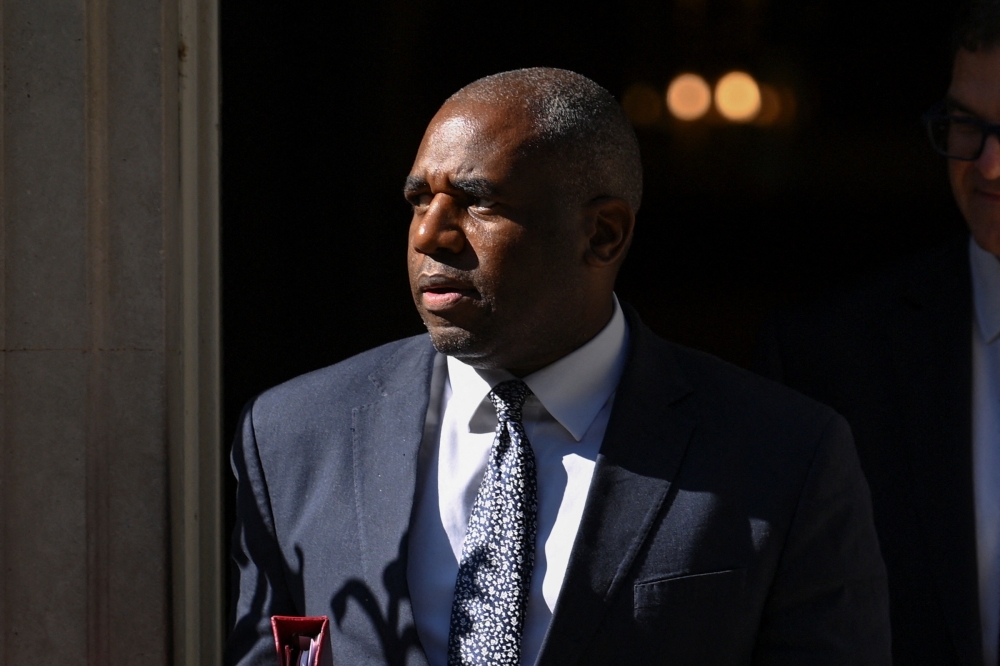 British Foreign Secretary David Lammy told parliament the Labour administration would invest £600 million in its intelligence services as a result of the findings. — Reuters pic 