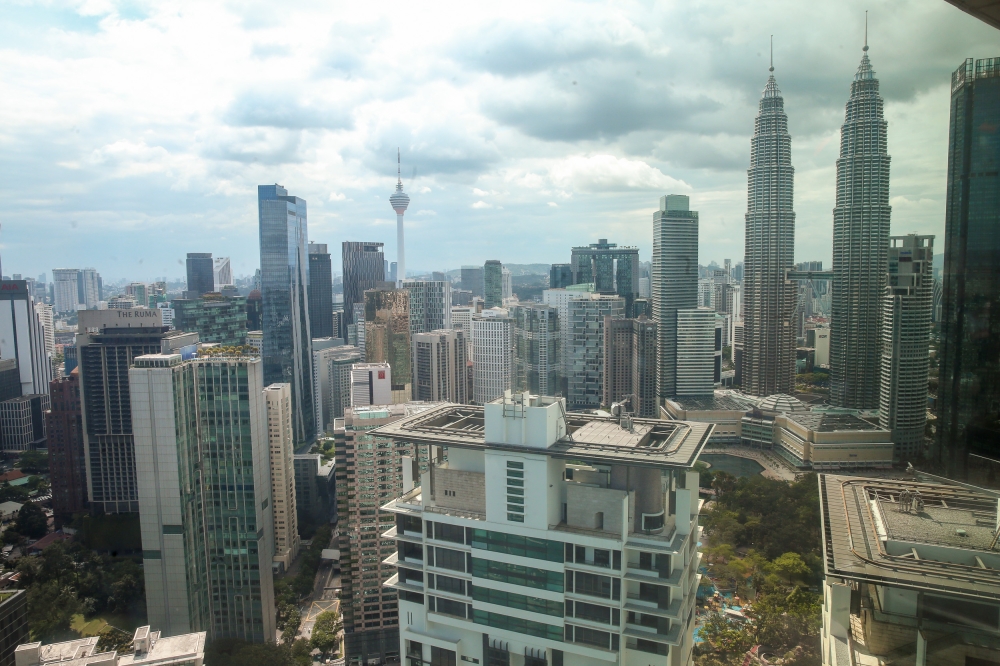 Malaysia’s bond yields may rise modestly in the near term amid renewed global trade tensions, said Kenanga Investment Bank Bhd. — Picture by Choo Choy May .