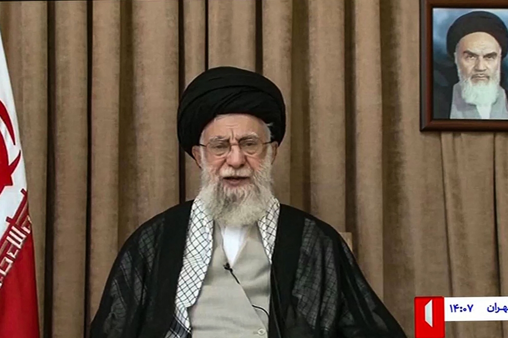 Supreme leader Ayatollah Ali Khamenei on Thursday said US President Donald Trump exaggerated the impact of US strikes on Iranian nuclear sites, in his first appearance since a ceasefire in the war with Israel took hold. — AFP pic