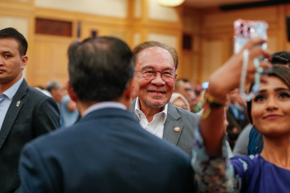 Prime Minister Datuk Seri Anwar Ibrahim is set to undertake an official visit to three countries, namely Italy, France, and Brazil, from tomorrow until July 7, which will include his participation at the 17th Brics Summit. — Picture by Raymond Manuel