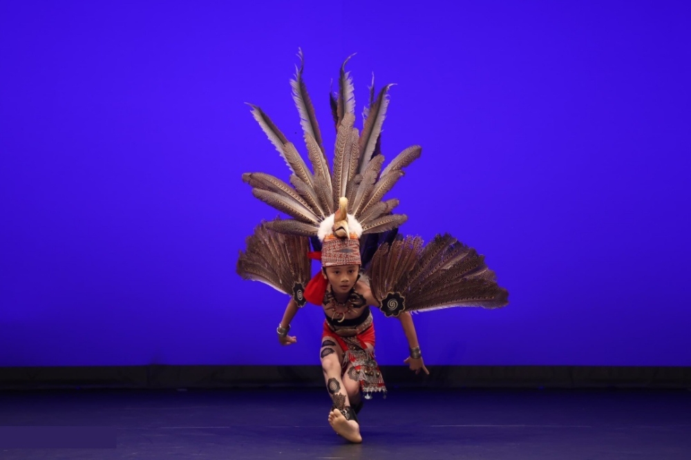 Sarawakian talent Dion Das Louis, fondly known as the ‘Little Bornean Birdie’, has made the state and country proud by clinching second place at the prestigious Dance World Cup World Finals in Burgos, Spain. — The Borneo Post pic/Edina Lanying