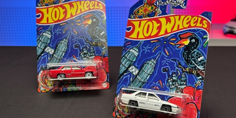 Hot Wheels Proton Saga Special Edition is back again with some twists to differentiate the 2025 release from the original version that was released in last April. — SoyaCincau pic