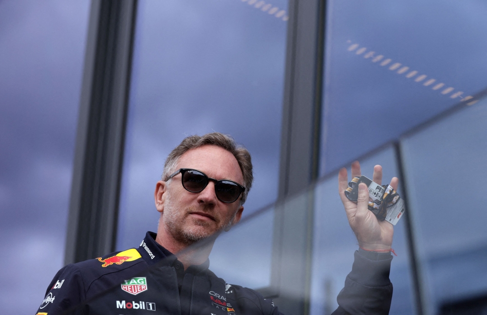 Red Bull team principal Christian Horner is seen before practice at the Austrian Grand Prix at Red Bull Ring, Spielberg, Austria June 27, 2025. — Reuters pic