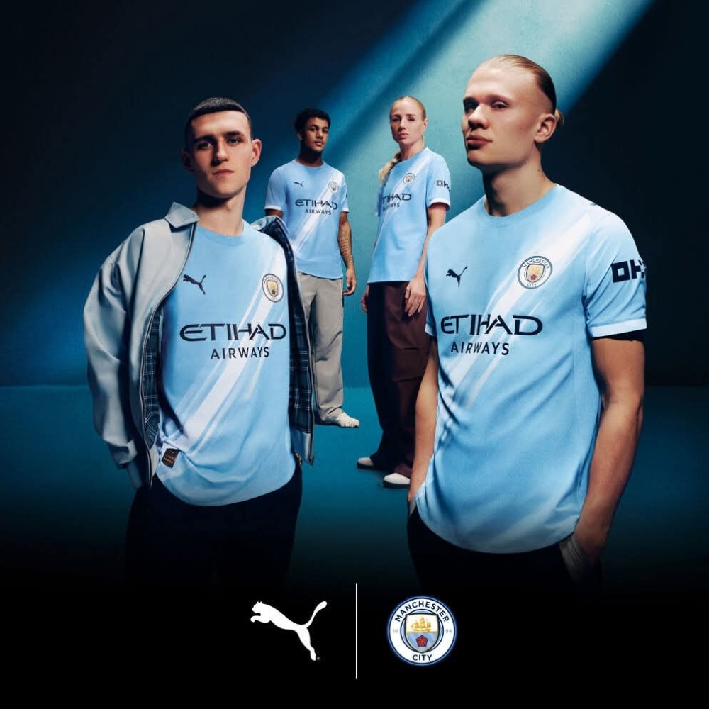The new Puma deal will net £100 million pounds a year for Man City. — Picture via Facebook