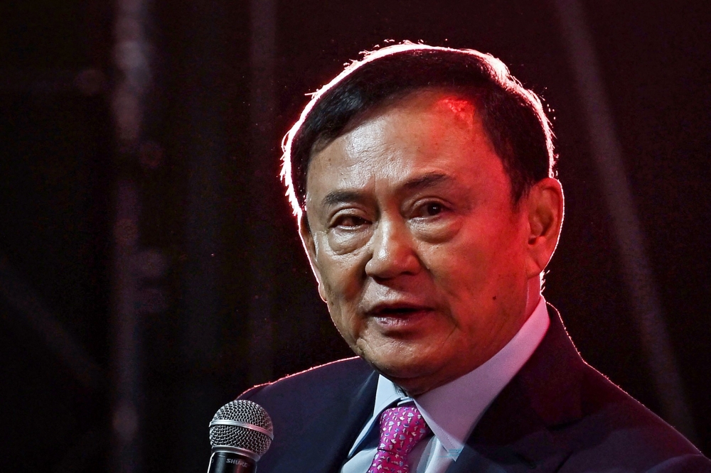 Thaksin Shinawatra returned to Thailand in August 2023 after 15 years in exile, following a military coup which ousted him from the prime minister’s office he won in two elections. — AFP pic